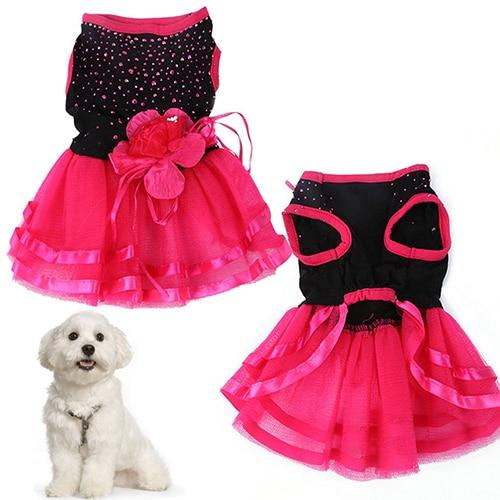 Robe princesse pour chien et chat – Pawmic™ tutu rose