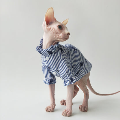 Chemise Légère en Coton pour Chats Sphynx – Respirante & Confortable