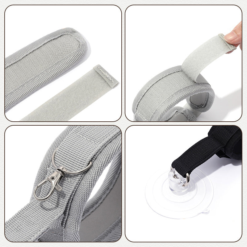 Collier de Bain avec Ventouse – Fixation Sécurisée pour Chats et Chiens