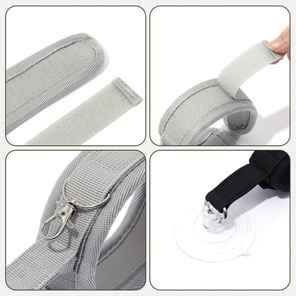 Collier de Bain avec Ventouse – Fixation Sécurisée pour Chats et Chiens