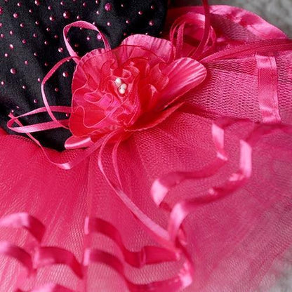 Robe princesse pour chien et chat – Pawmic™ tutu rose