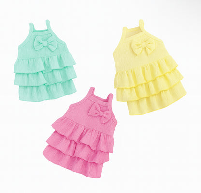 Robe Princesse Candy à Volants pour Petit Chien