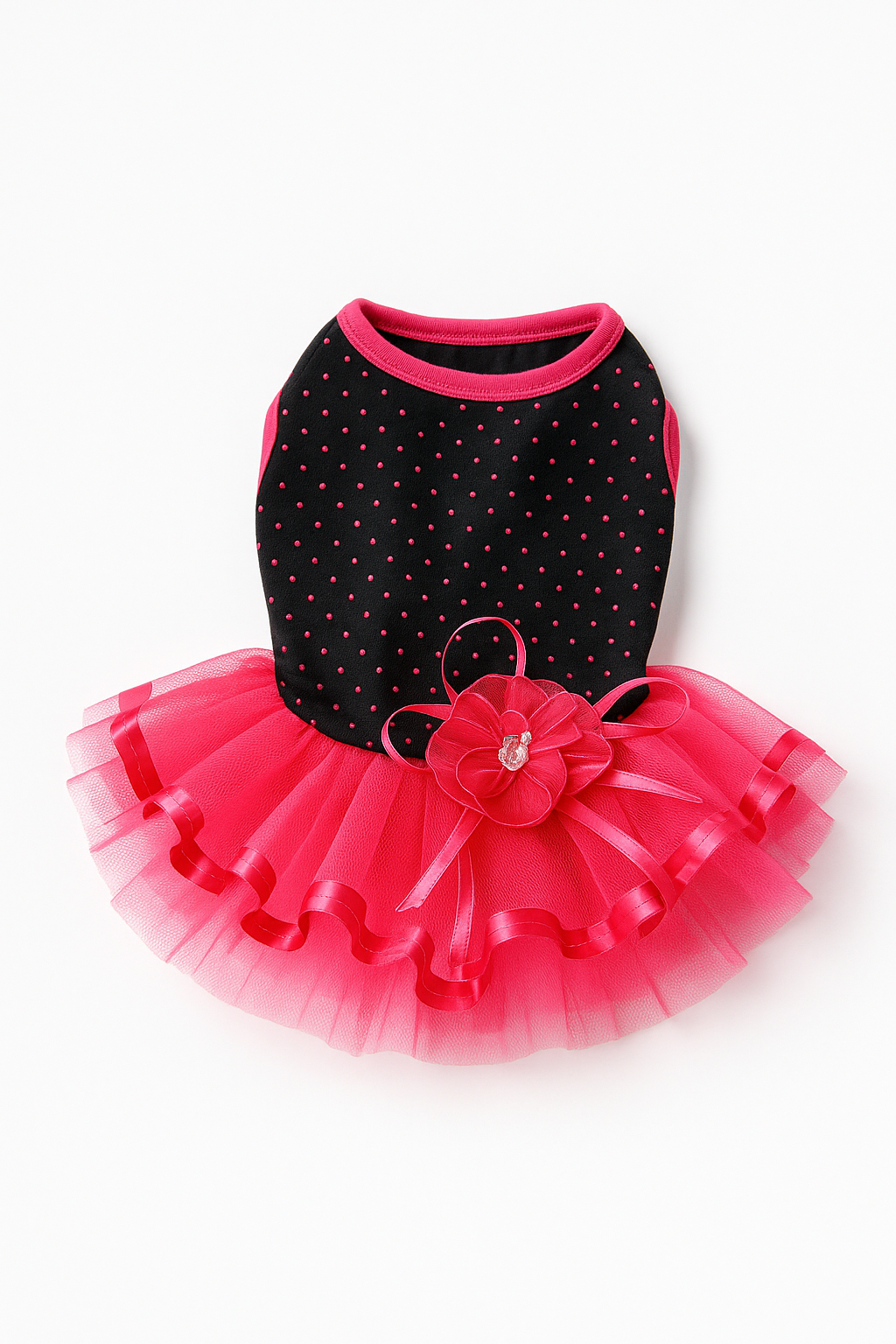 Robe princesse pour chien et chat – Pawmic™ tutu rose