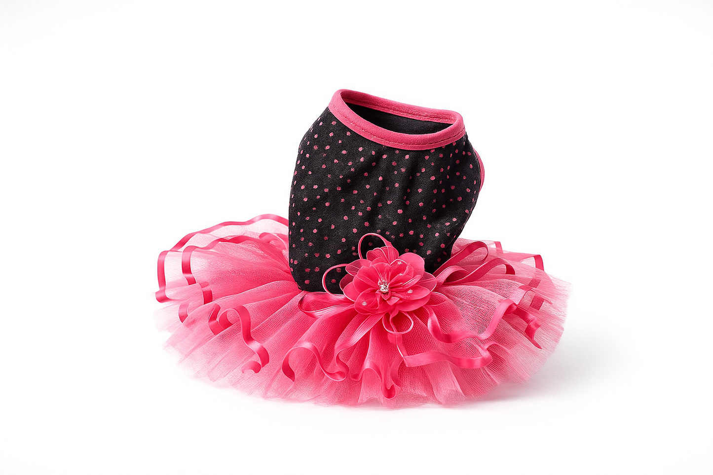 Robe princesse pour chien et chat – Pawmic™ tutu rose