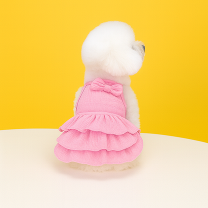 Robe Princesse Candy à Volants pour Petit Chien