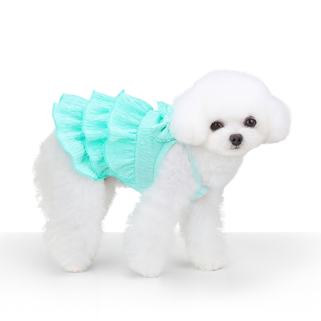Robe Princesse Candy à Volants pour Petit Chien
