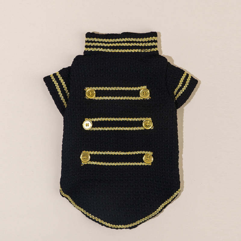 Veste Militaire Dorée – Pawmic