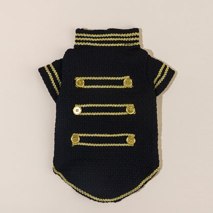 Veste Militaire Dorée – Pawmic