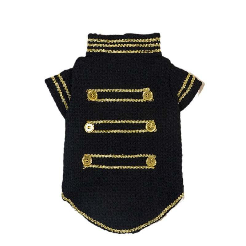 Veste Militaire Dorée – Pawmic