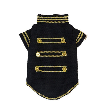 Veste Militaire Dorée – Pawmic