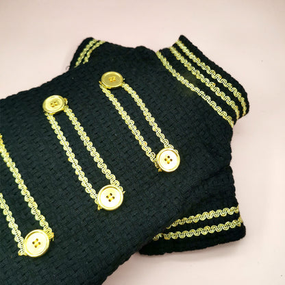 Veste Militaire Dorée – Pawmic